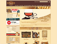 Tablet Screenshot of cigarsmag.com